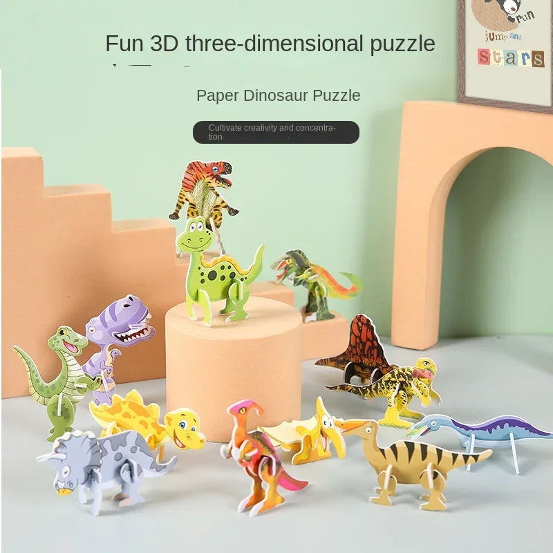3D Schaumstoff-Puzzle - 12-24 Tiere