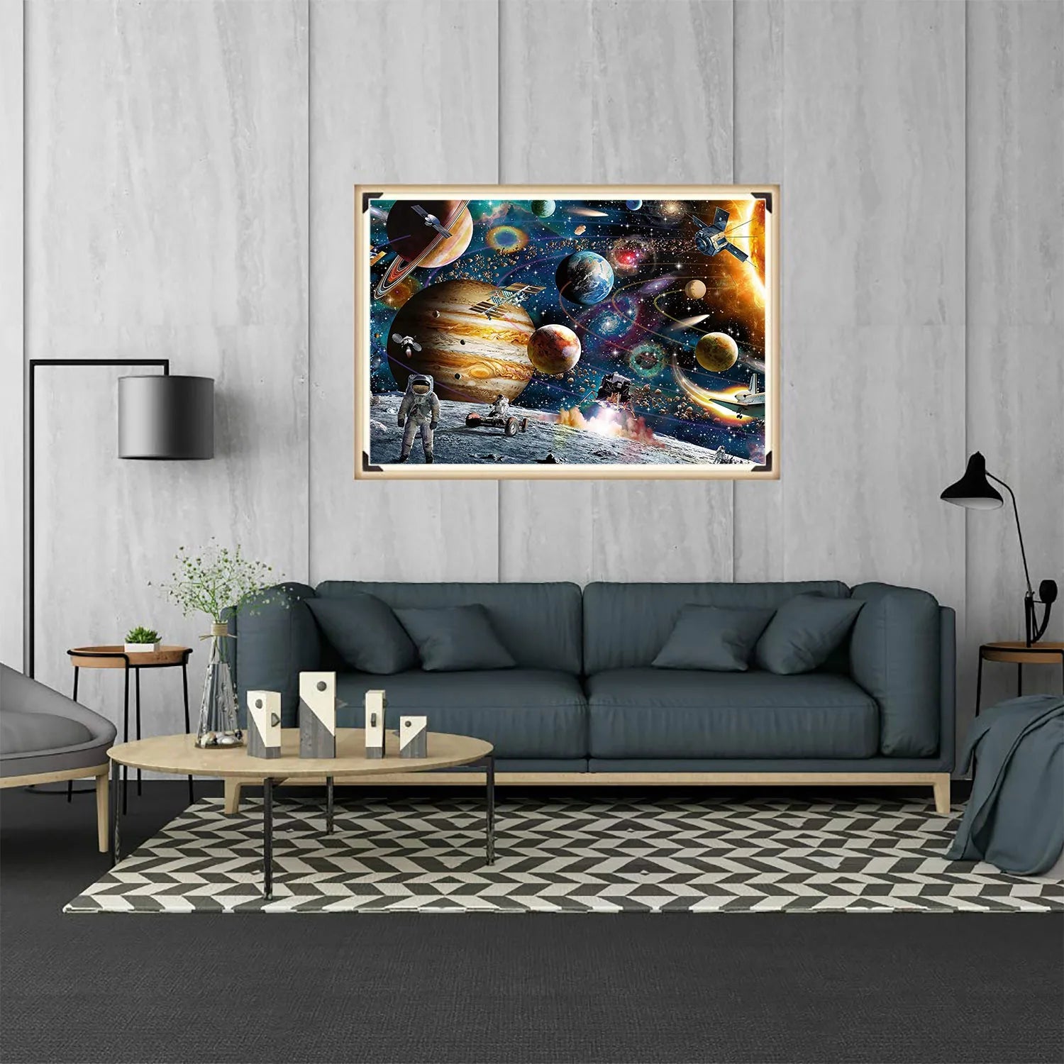 1000 Teile Puzzle - Weltraumreisender