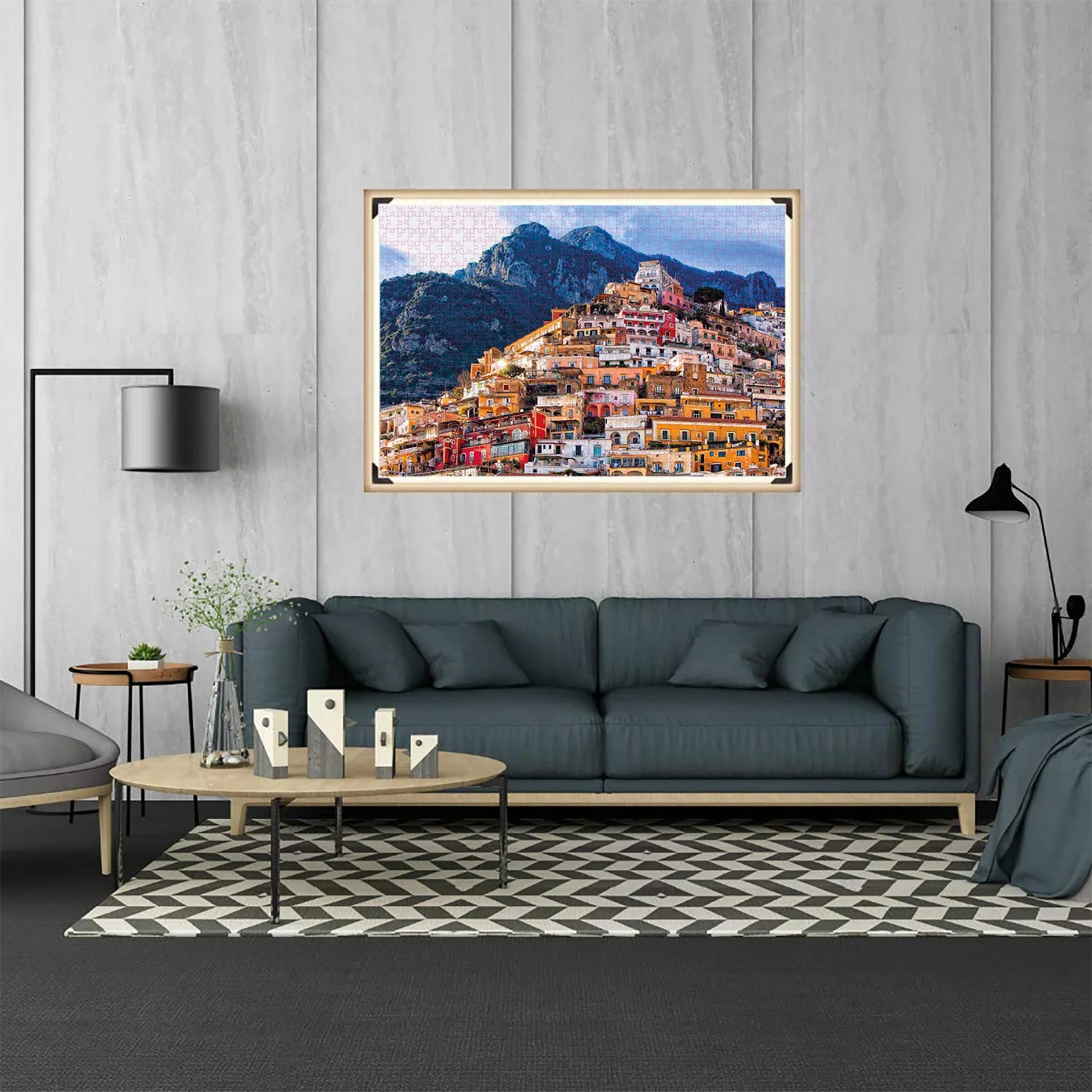 1000 Teile Puzzle - Positano