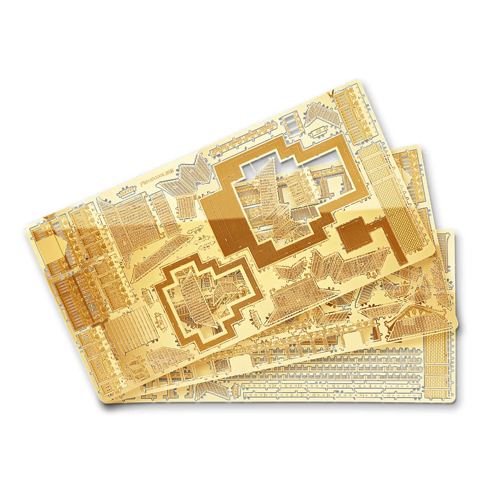 3D Metall-Puzzle - Tengwang Pavillon