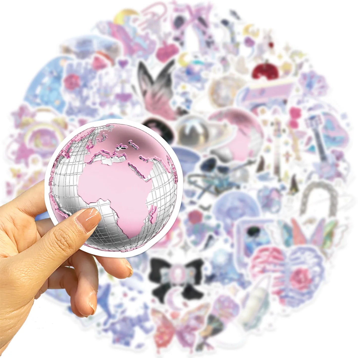 Sticker‑Set - Traumhafte Kristall‑Sticker (10‑50 Stk.)