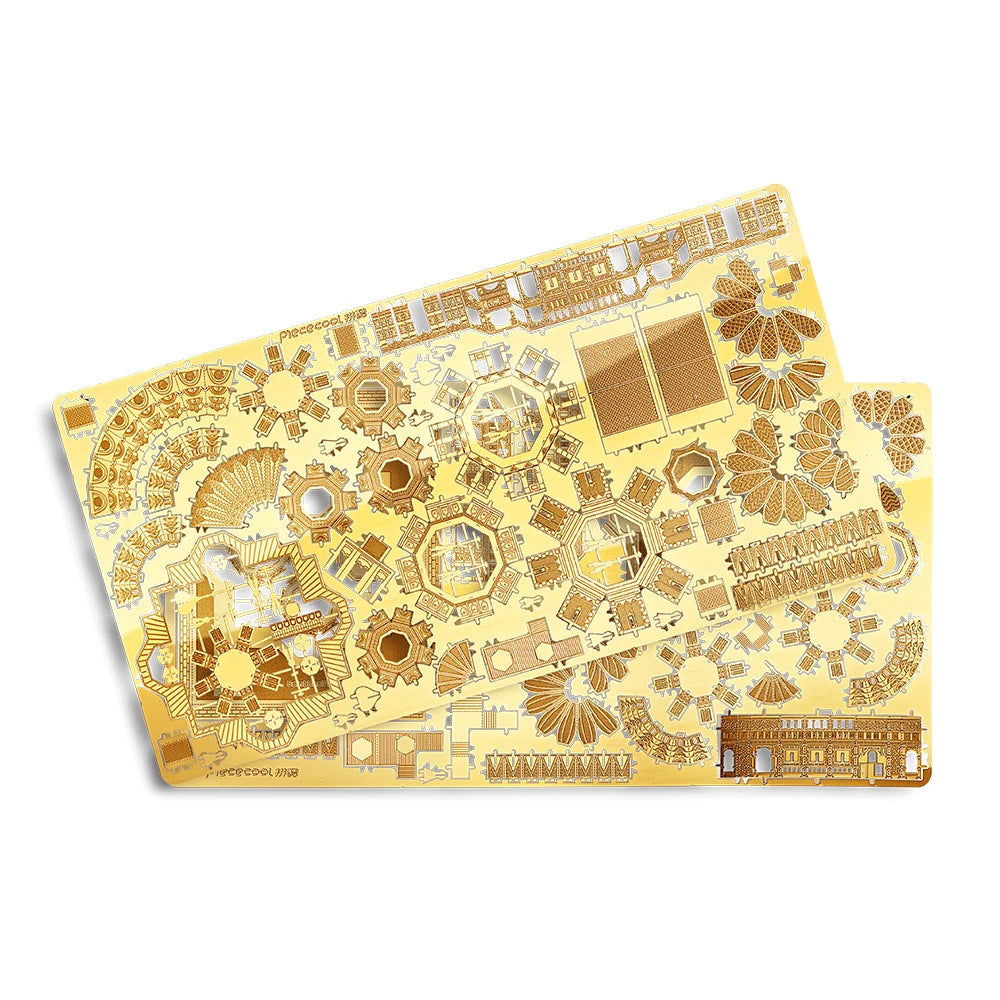 3D Metall-Puzzle - Basilius-Kathedrale