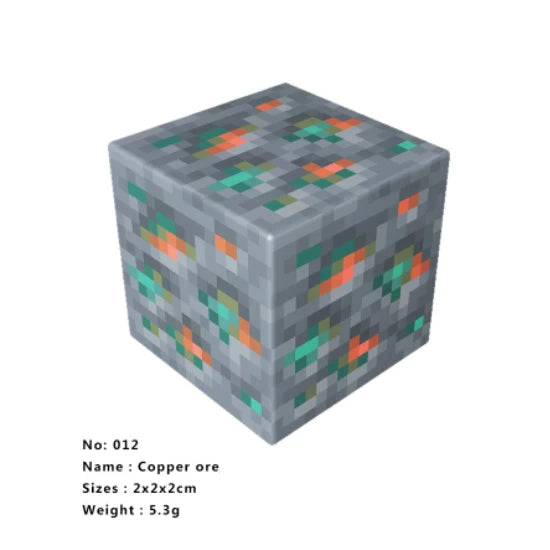 Magnetische Bausteine - Grasblock Einzelstück (Mine World)