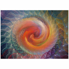 1000 Teile Puzzle - Farbverlauf Mandala
