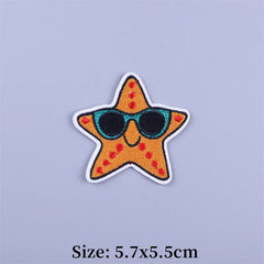 Bügelaufkleber - Strandlandschaft