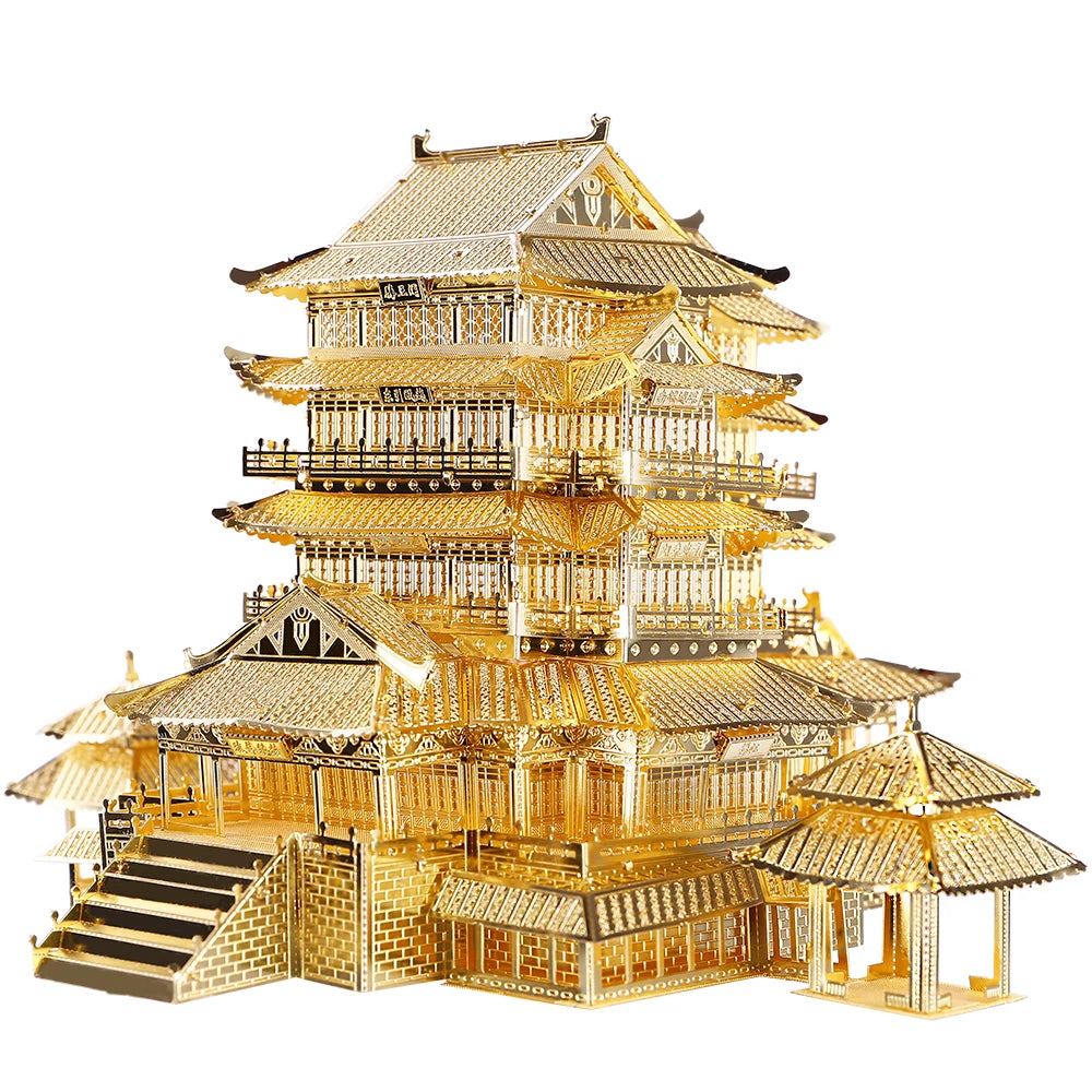 3D Metall-Puzzle - Chinesische Gebäude