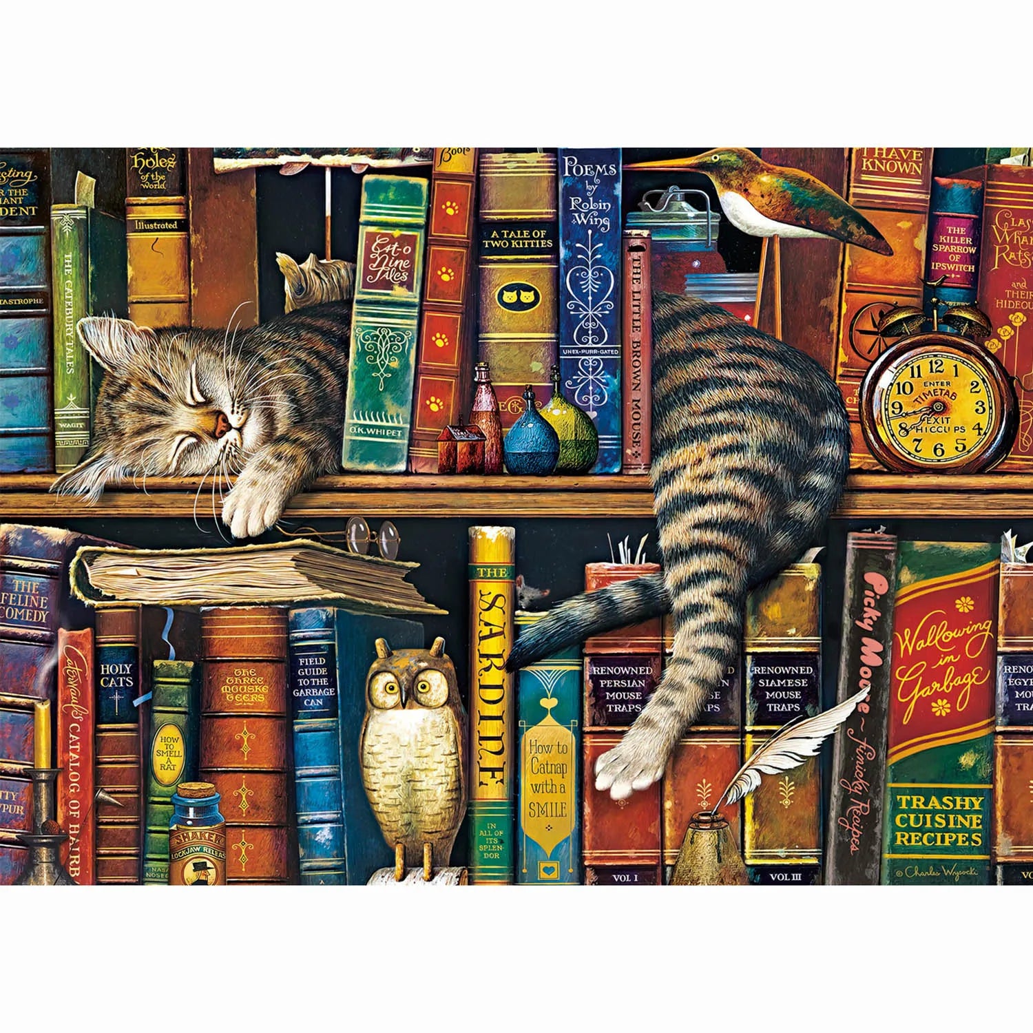 1000 Teile Puzzle - Tierwelt