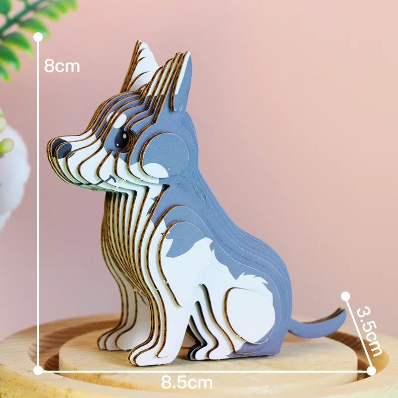 3D Metall-Puzzle - Insekten-Brosche