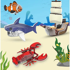 3D Puzzle - Jurassic Dinosaurier