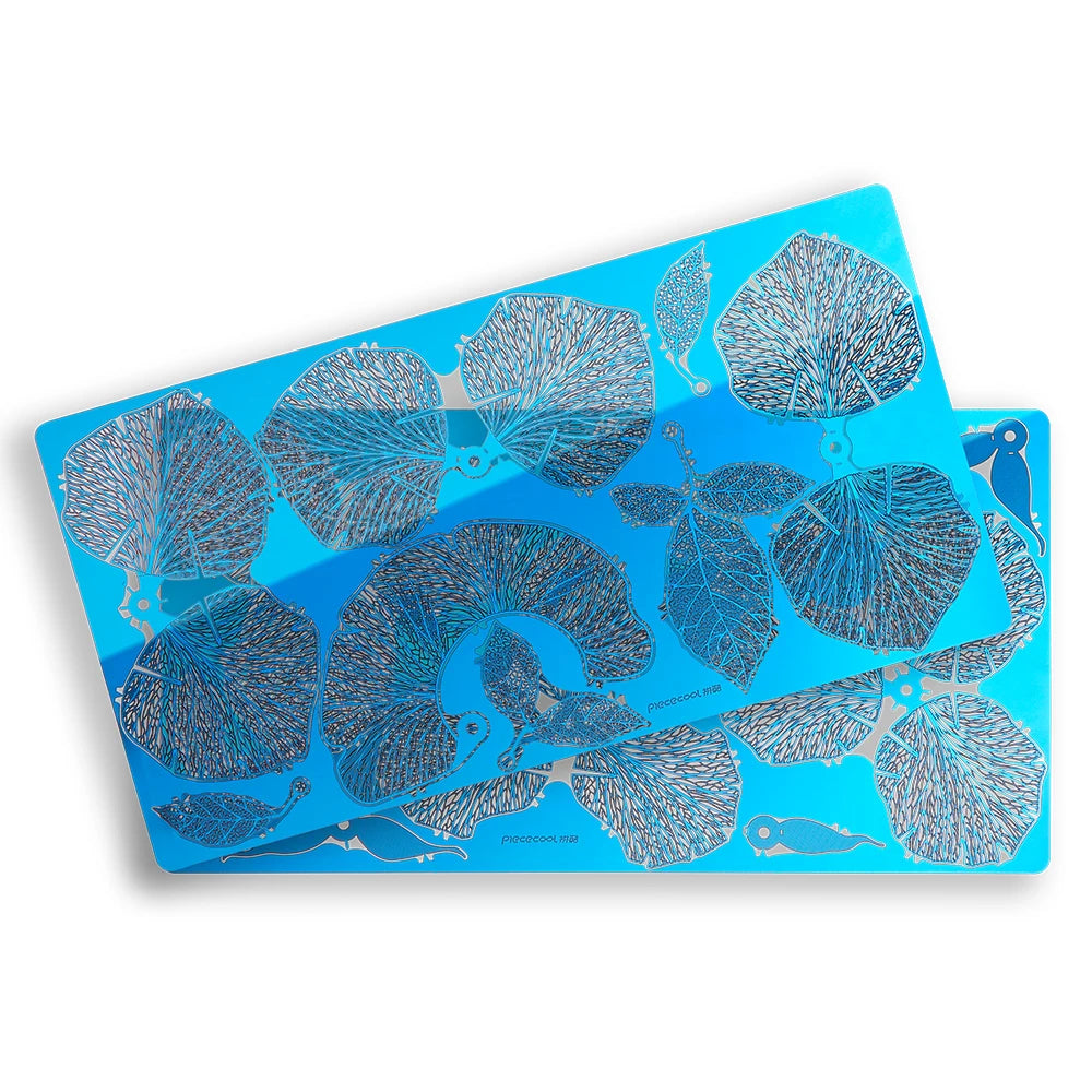 3D Metall-Puzzle - Goldene Rose