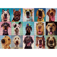 1000 Teile Puzzle - Frohe Weihnachten