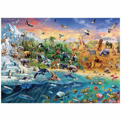 1000 Teile Puzzle - Tierwelt