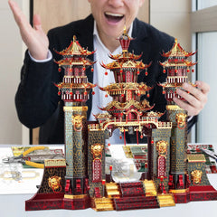 3D Metall-Puzzle - Südliches Tor