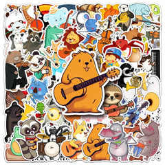 Sticker-Set - Tier-Konzert (10/30/50 Stück)