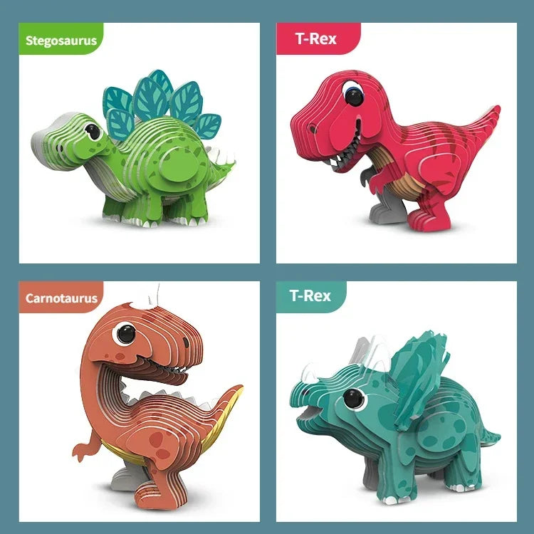 3D Puzzle - Kindergarten Tiere