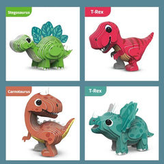3D Puzzle - Kindergarten Tiere