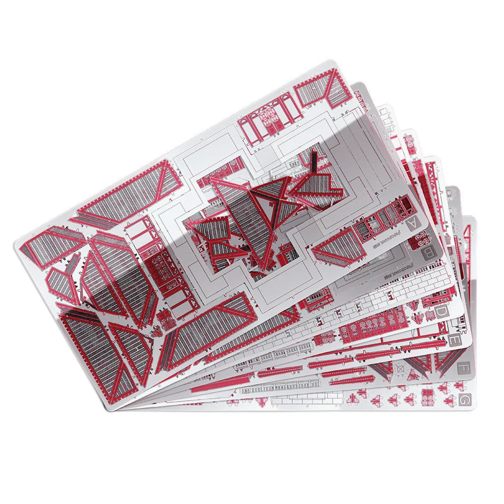 3D Metall-Puzzle - Yuewang Turm