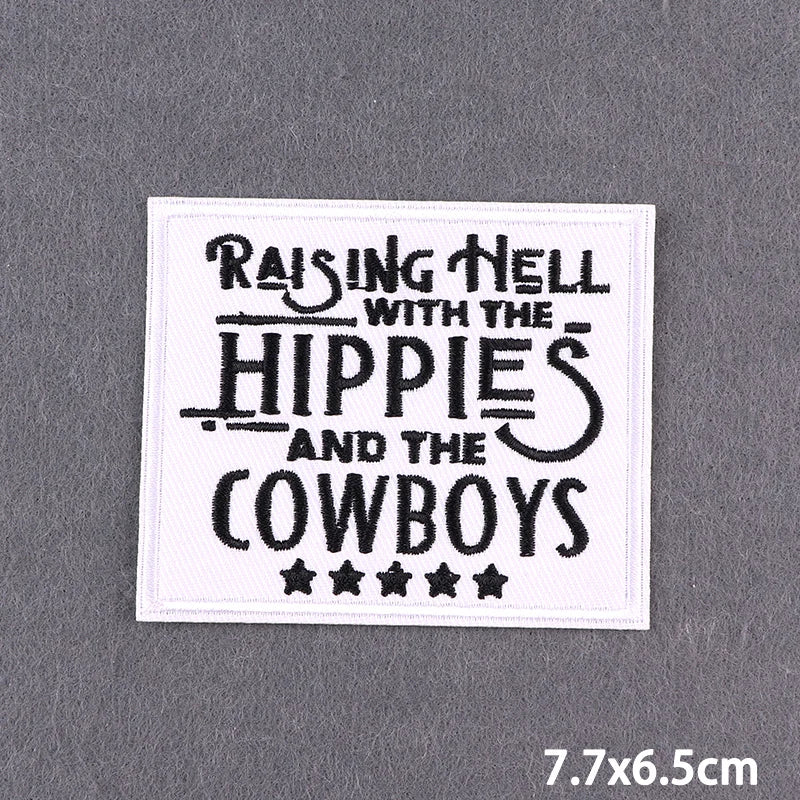 Bügelaufkleber - Cowboy‑Hut