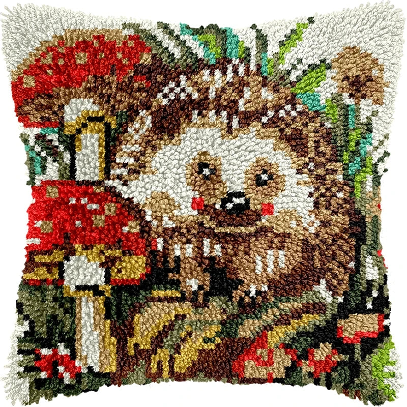 Knüpfset - Koala‑Katze‑Eichhörnchen Knüpfmatte