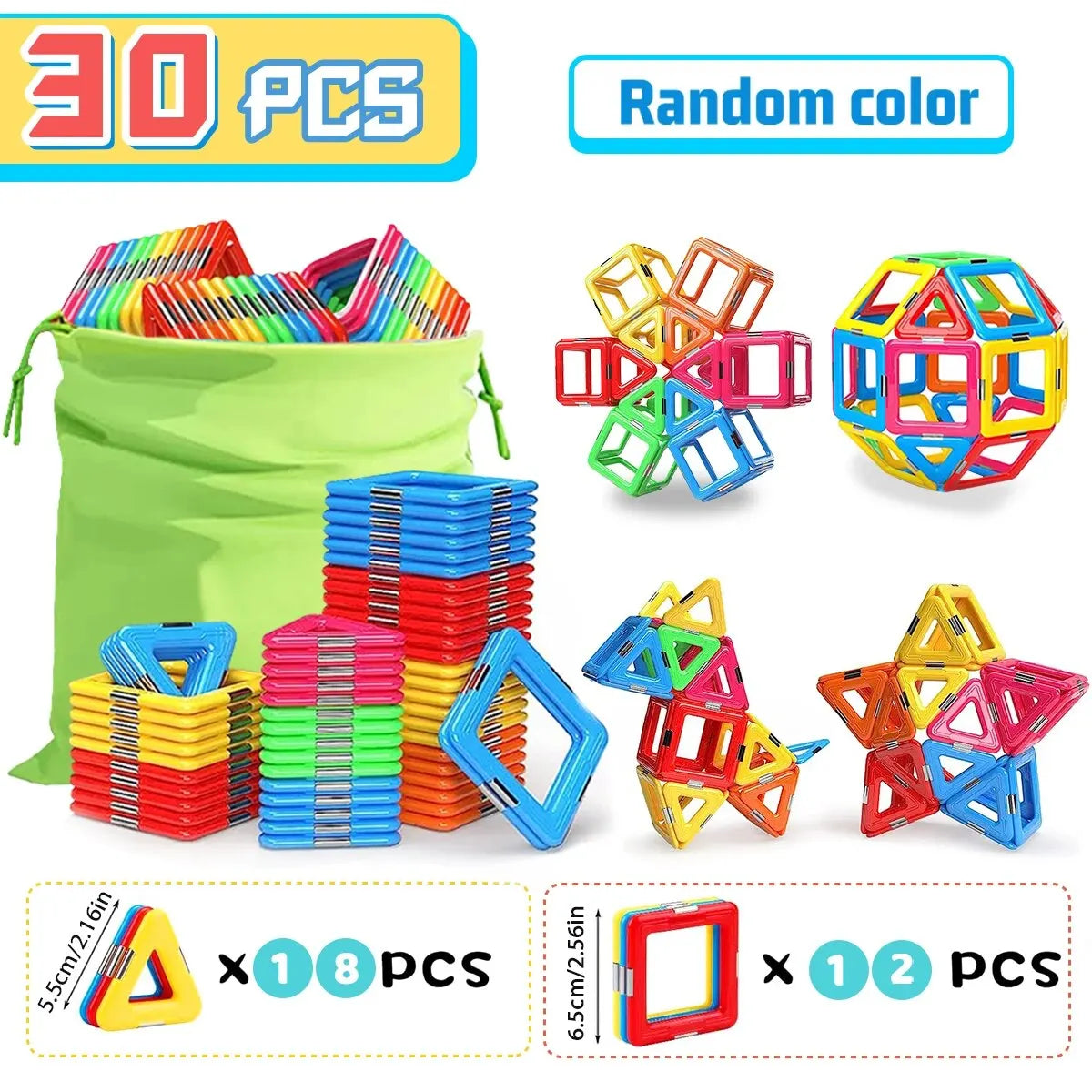 Magnetbausteine - Starke Magnete für Kinder