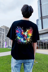 Bügelaufkleber - Regenbogenvögel