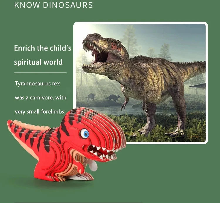 3D Puzzle - Jurassic Dinosaurier