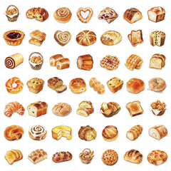 Sticker‑Set - Transparente Brot‑Sticker (10‑50 Stk.)