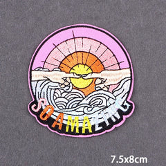 Bügelaufkleber - Stay‑Trippy Schrift