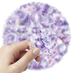 Sticker‑Set - Lila Traum‑Sticker (10‑50 Stk.)