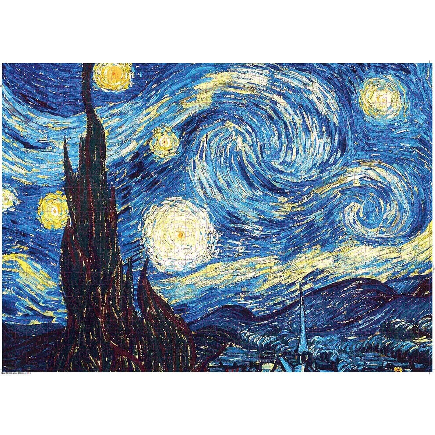 1000 Teile Puzzle - Sukkulenten