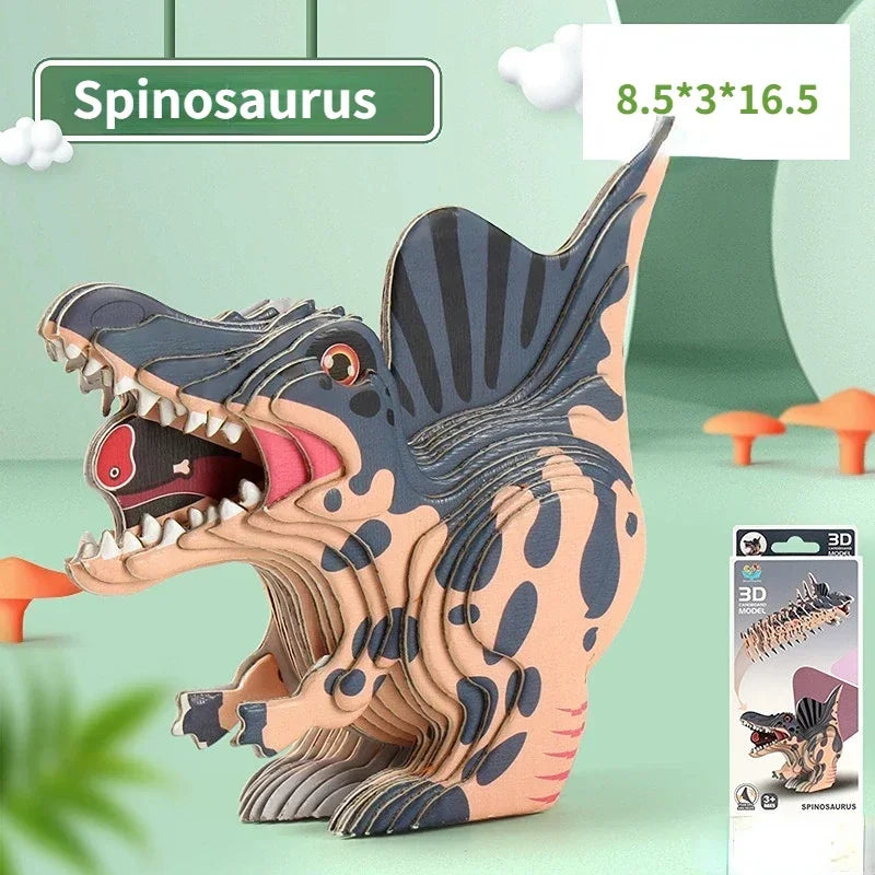 3D Puzzle - Jurassic Dinosaurier