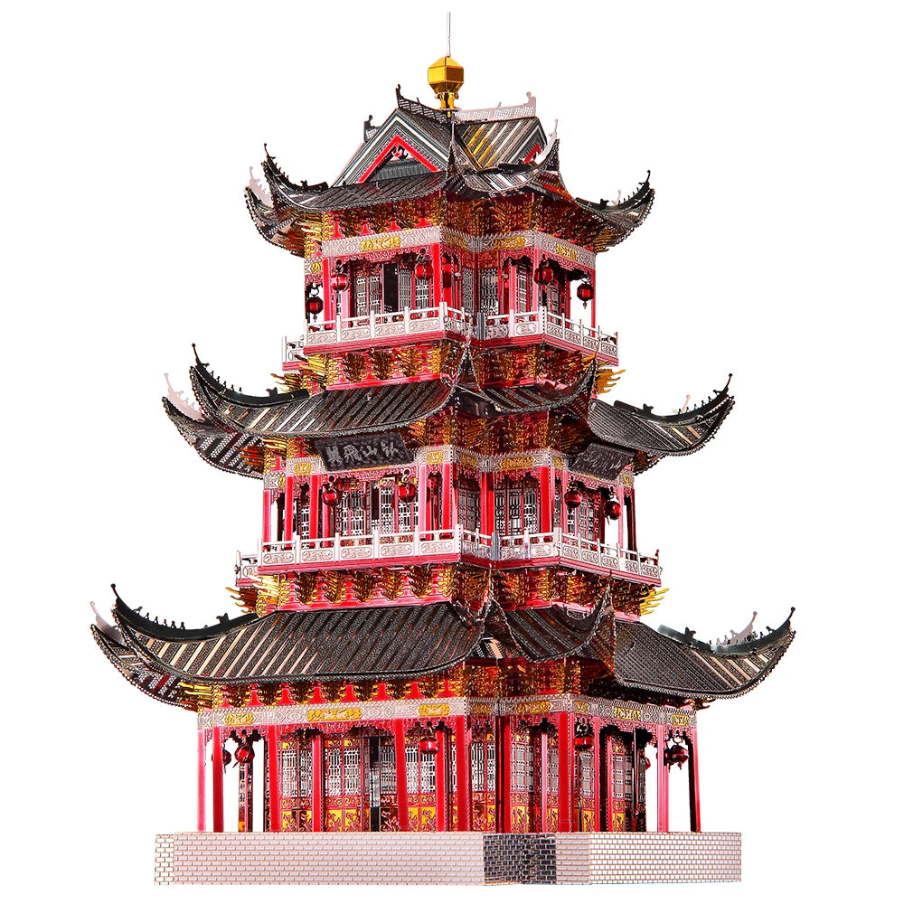 3D Metall-Puzzle - Chinesische Gebäude