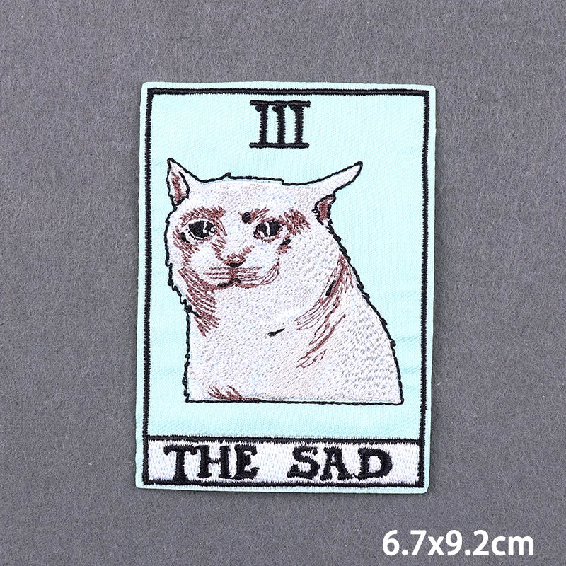 Bügelaufkleber - Schädel