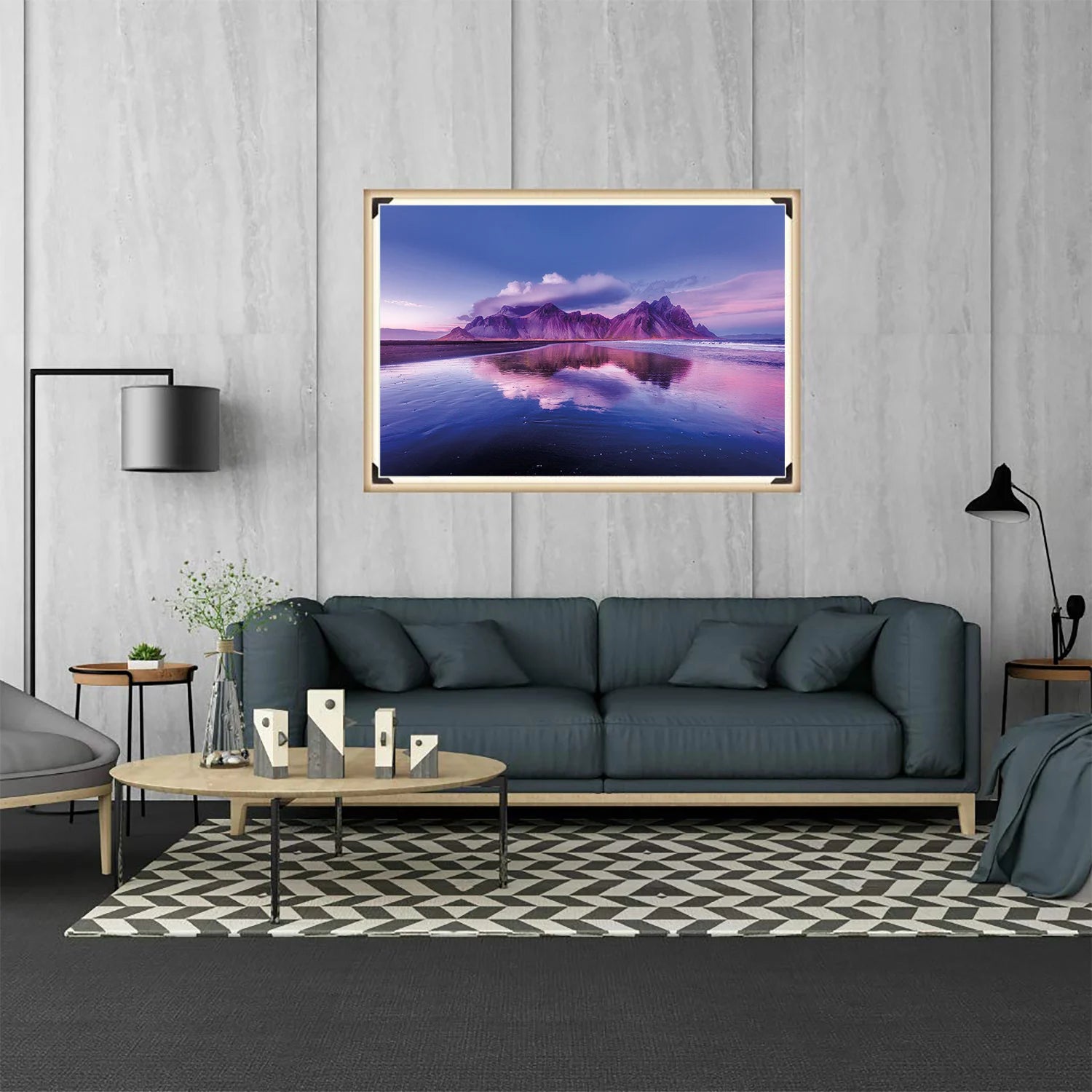 1000 Teile Puzzle - Vestrahorn-Berg
