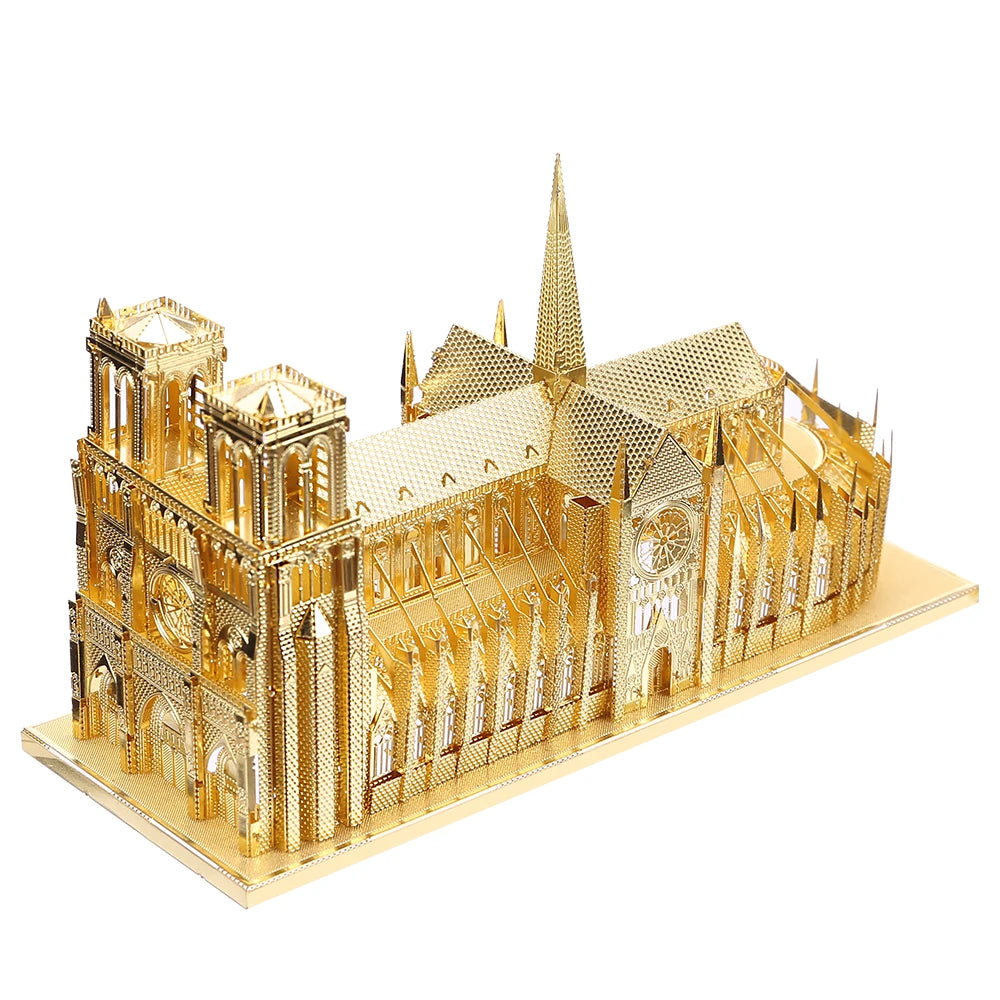 3D Metall-Puzzle - Notre Dame