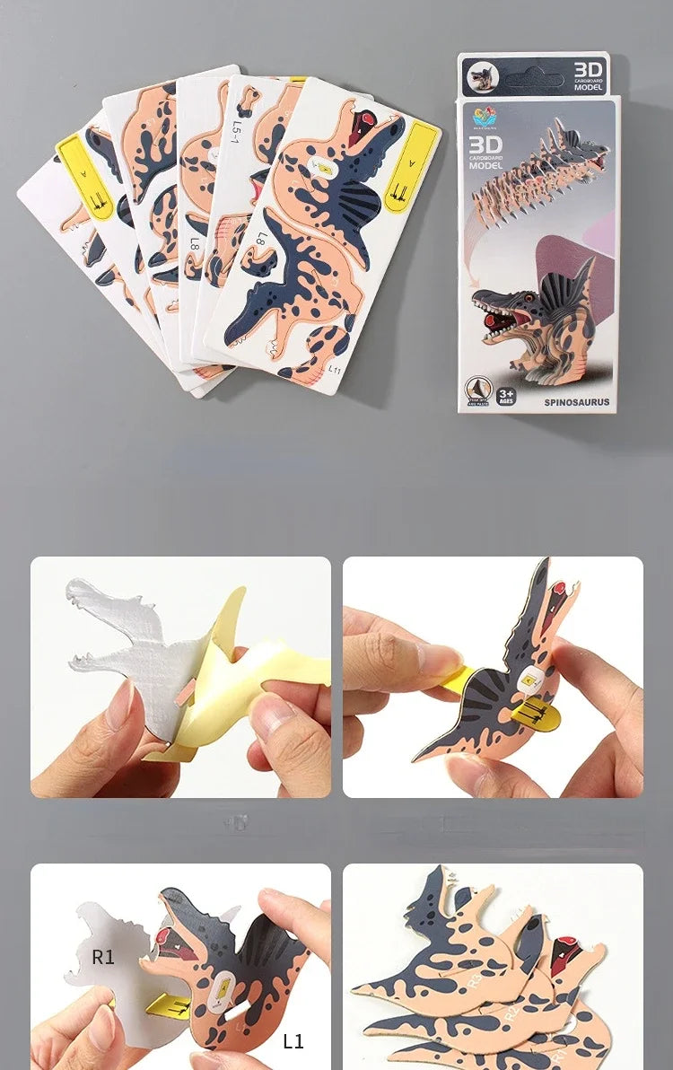 3D Puzzle - Jurassic Dinosaurier
