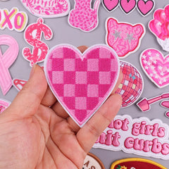 Bügelaufkleber - Pink