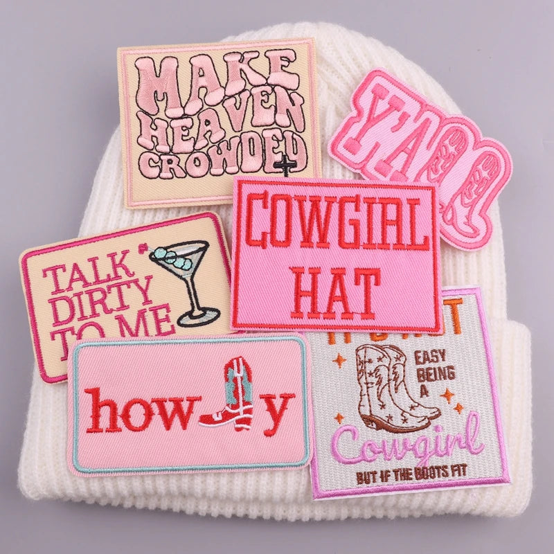 Bügelaufkleber - Cowboy‑Hut