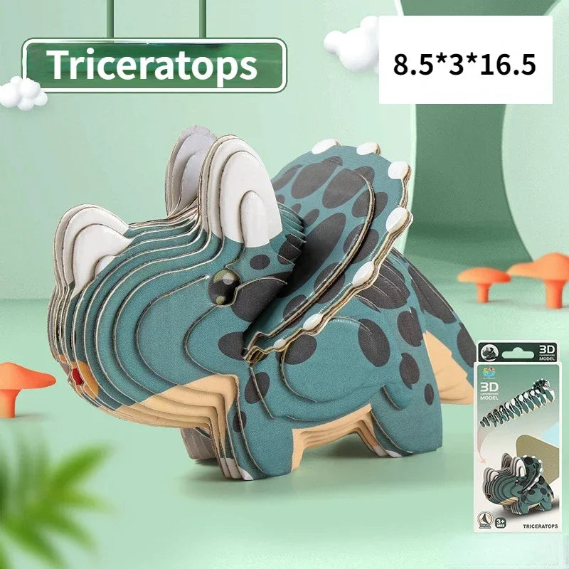 3D Puzzle - Jurassic Dinosaurier