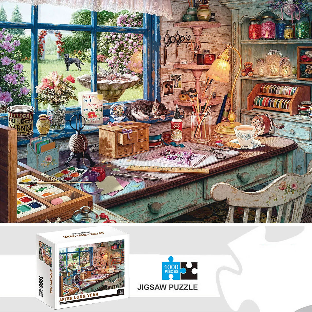 1000 Teile Puzzle - New York Times Square