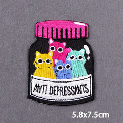 Bügelaufkleber - Pilz