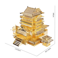 3D Metall-Puzzle - Tengwang Pavillon
