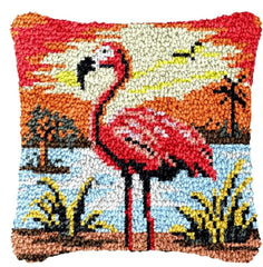 Knüpfset - Blumen für Kissen