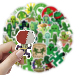 Sticker-Set - Lustige Kakteen (10/30/53 Stück)