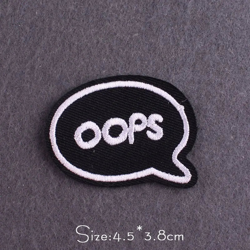 Bügelaufkleber - Schädel